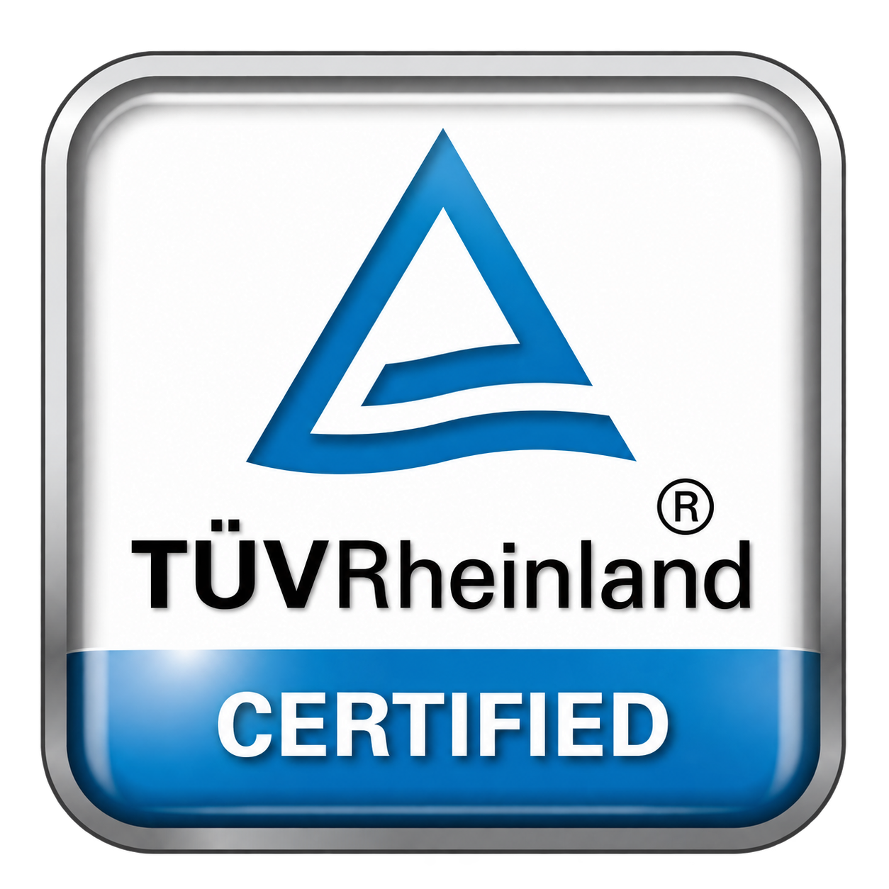 TÜV Rheinland Certified