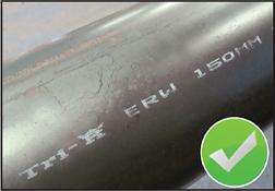 Tri R pipe marking