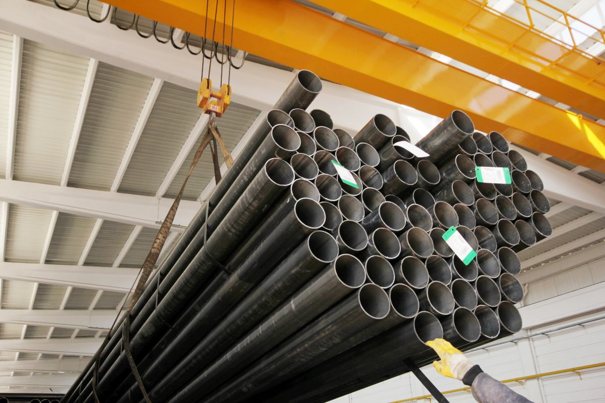 Black iron pipes