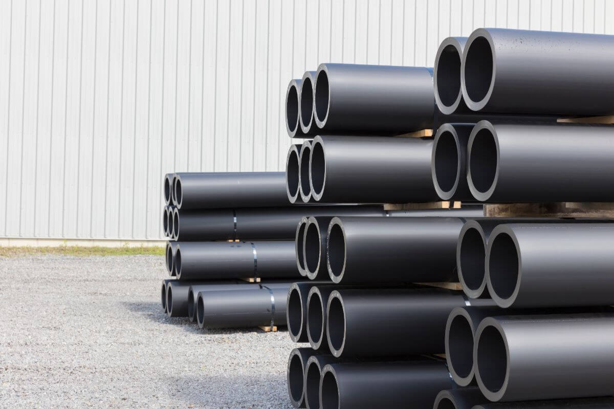 black pipes part of a diverse product portfolio
