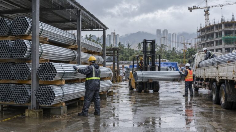 How Rainy Weather Can Influence Galvanized Iron Pipe Costs in the Philippines